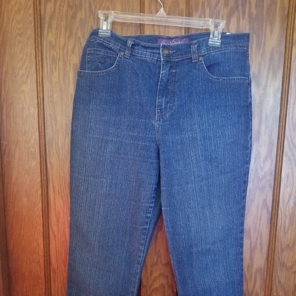 Gloria Vanderbilt Denim - Gloria Vanderbilt Ladies Amanda Stretch Denim Jean Dark Blue, Size 10 Short